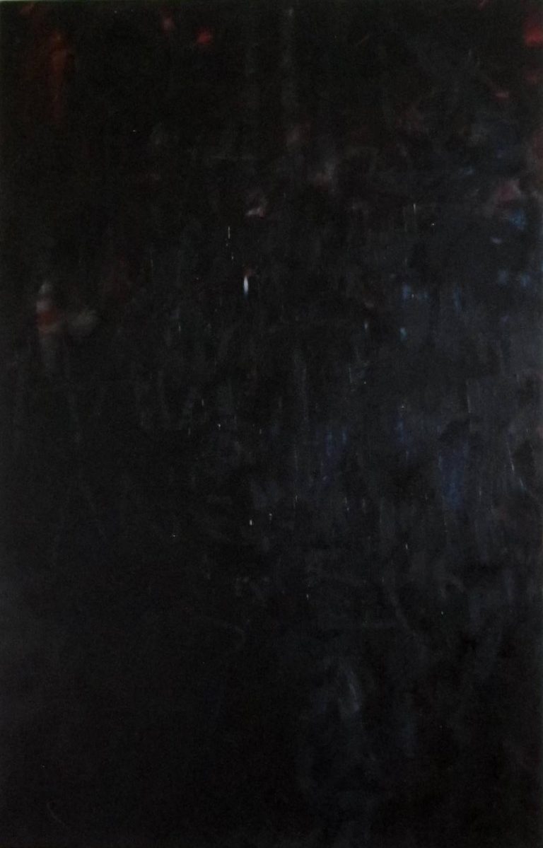 Die Löcher sind die Hauptsache / the holes are the main thing / oil on canvas / 2016 / 90x140 cm