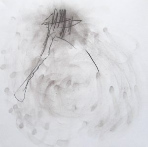 no title / charcoal on paper / 2017 / 30x30 cm