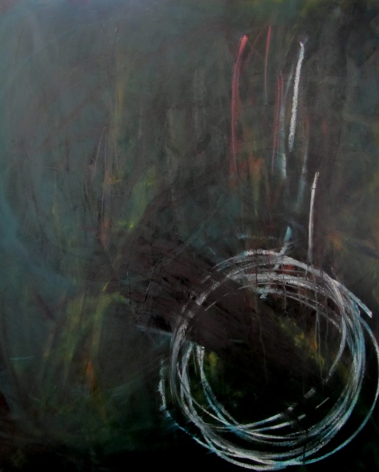 tscheappra / rattling / oil on canvas / 2017 / 120x150 cm